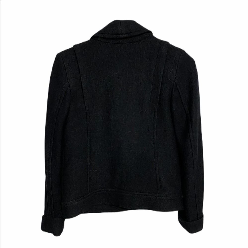 Loft Wool Blazer Double Breasted Gemstones Black 2 - Picture 8 of 15